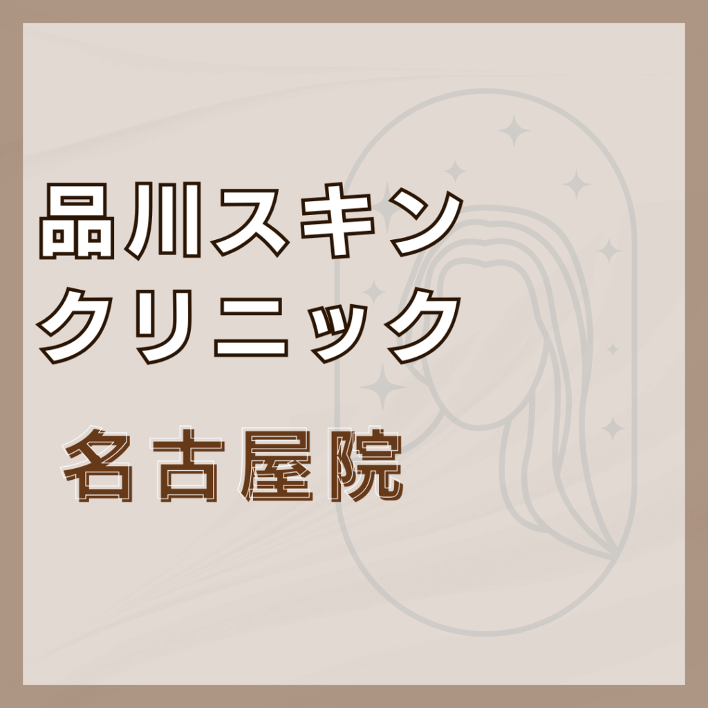 【名古屋】品川スキンクリニック 名古屋院