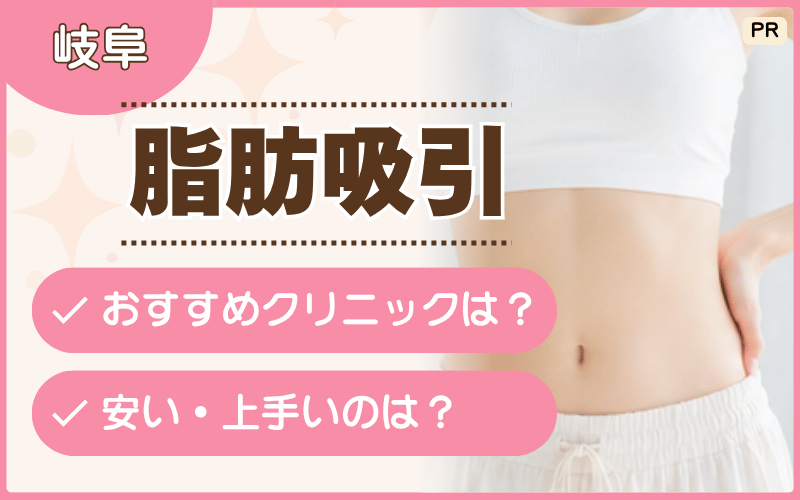 【脂肪吸引】岐阜エリアのおすすめ6院を厳選!岐阜駅からアクセスしやすいのは?安いメニューがあるのはどこ?