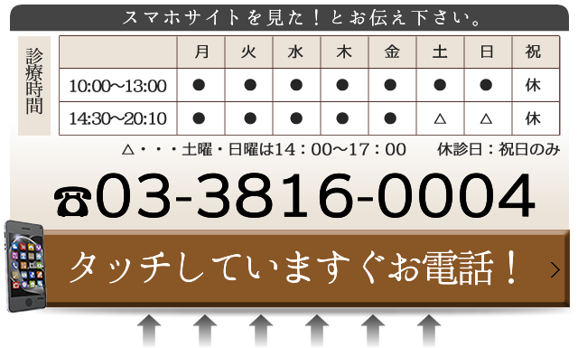 Call:03-3816-0004